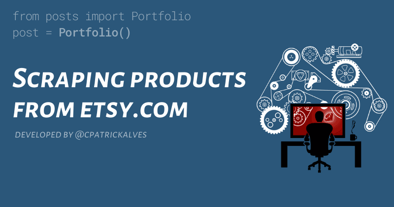 Scraping products from etsy.com