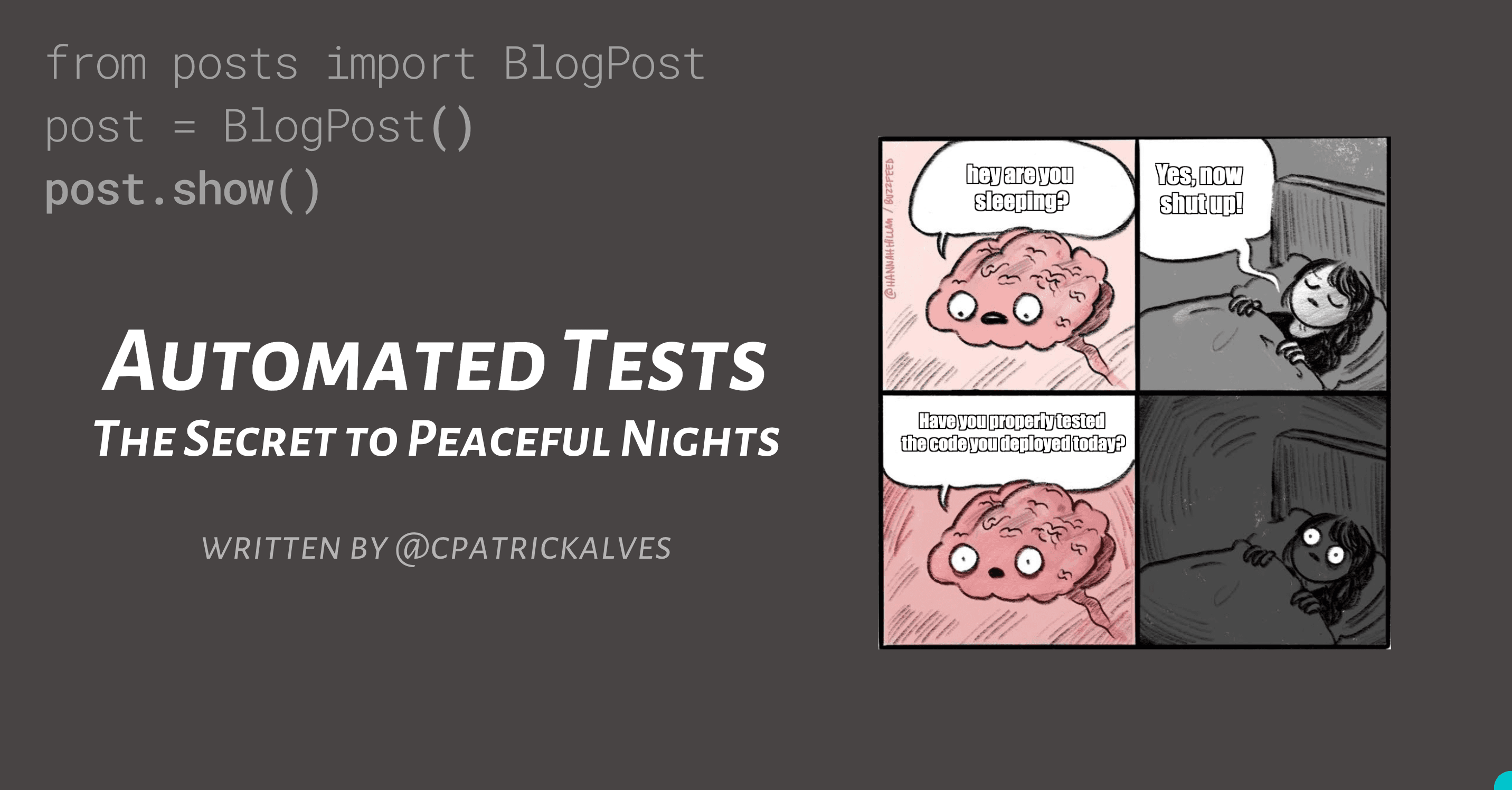 Automated Tests: The Secret to Peaceful Nights